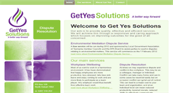 Desktop Screenshot of getyes.com.au